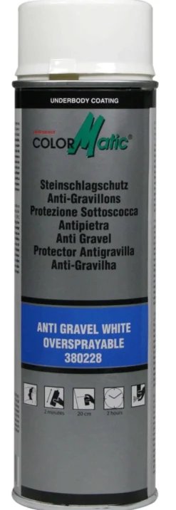 Anti Gravel Spray White
