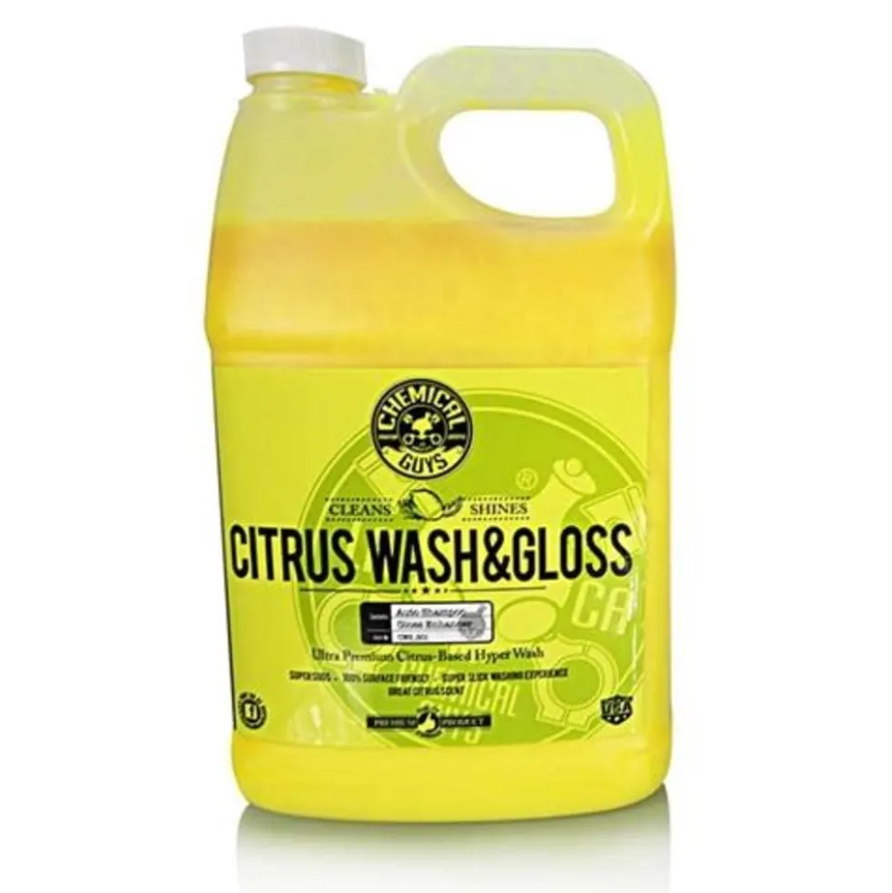 Bilshampo Citrus Wash med citrusrens