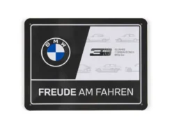 BMW Metall SkiltFreude Am Fahren