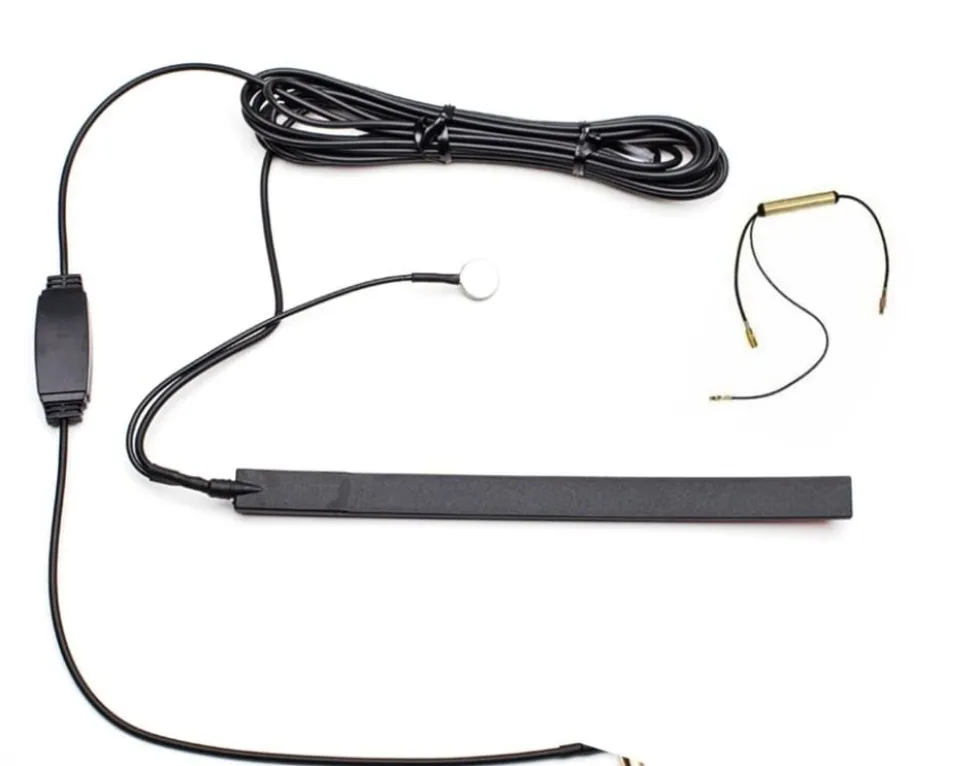 DAB-antenne - SMB m/separat 12v-Dension