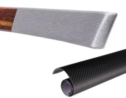 Foliesettbørstet aluminium