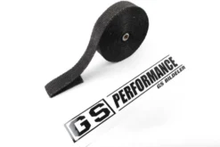 GS-performance varme bandasje 800`C 25mm 15meter svart