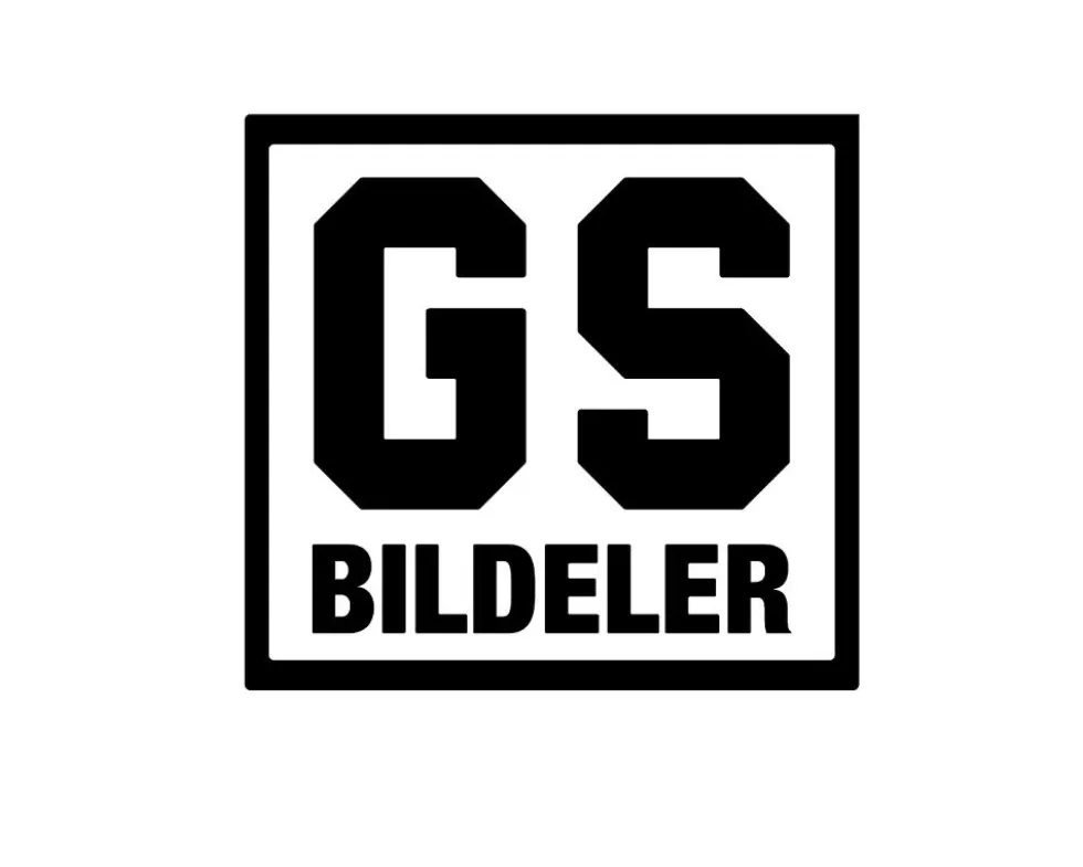 Klistermerke hvit blank