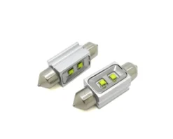 LED pære 12v - 10W42 mm - stykkvis