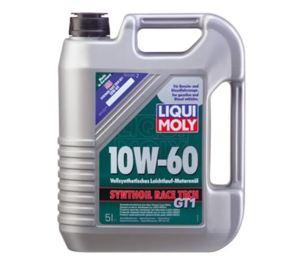 Liqui Moly motorolje 5LSynthoil Race Tech GT1 10W-60