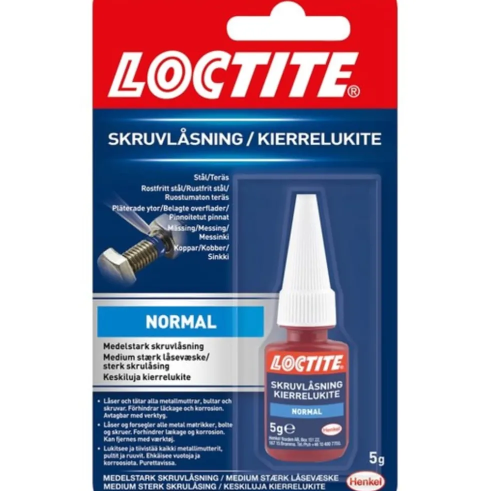 Loctite 243 Medium skruelåsing