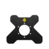 Rattplate for knapper Carbon