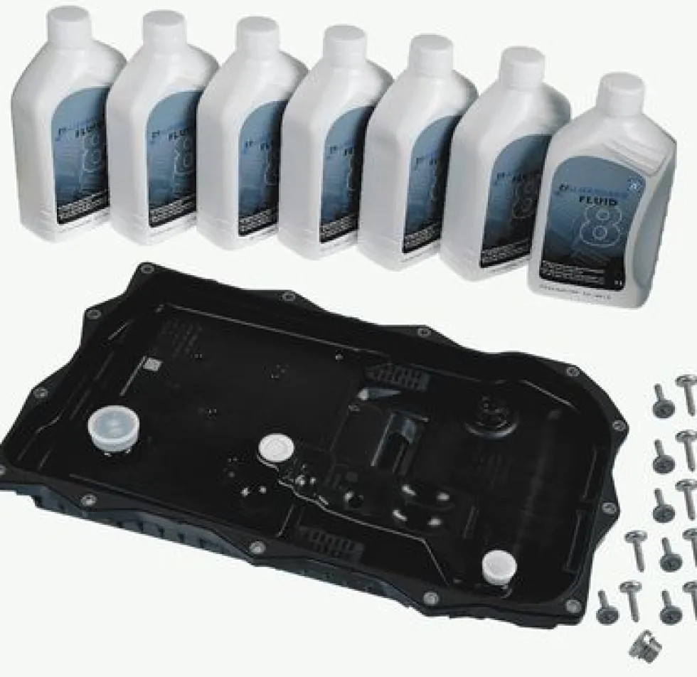 Servicekit med oljeAutomat 8 gir