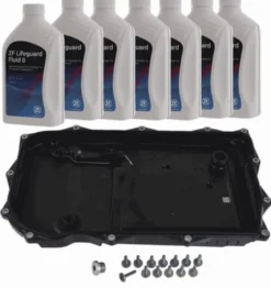 Servicekit med oljeAutomat 8 gir