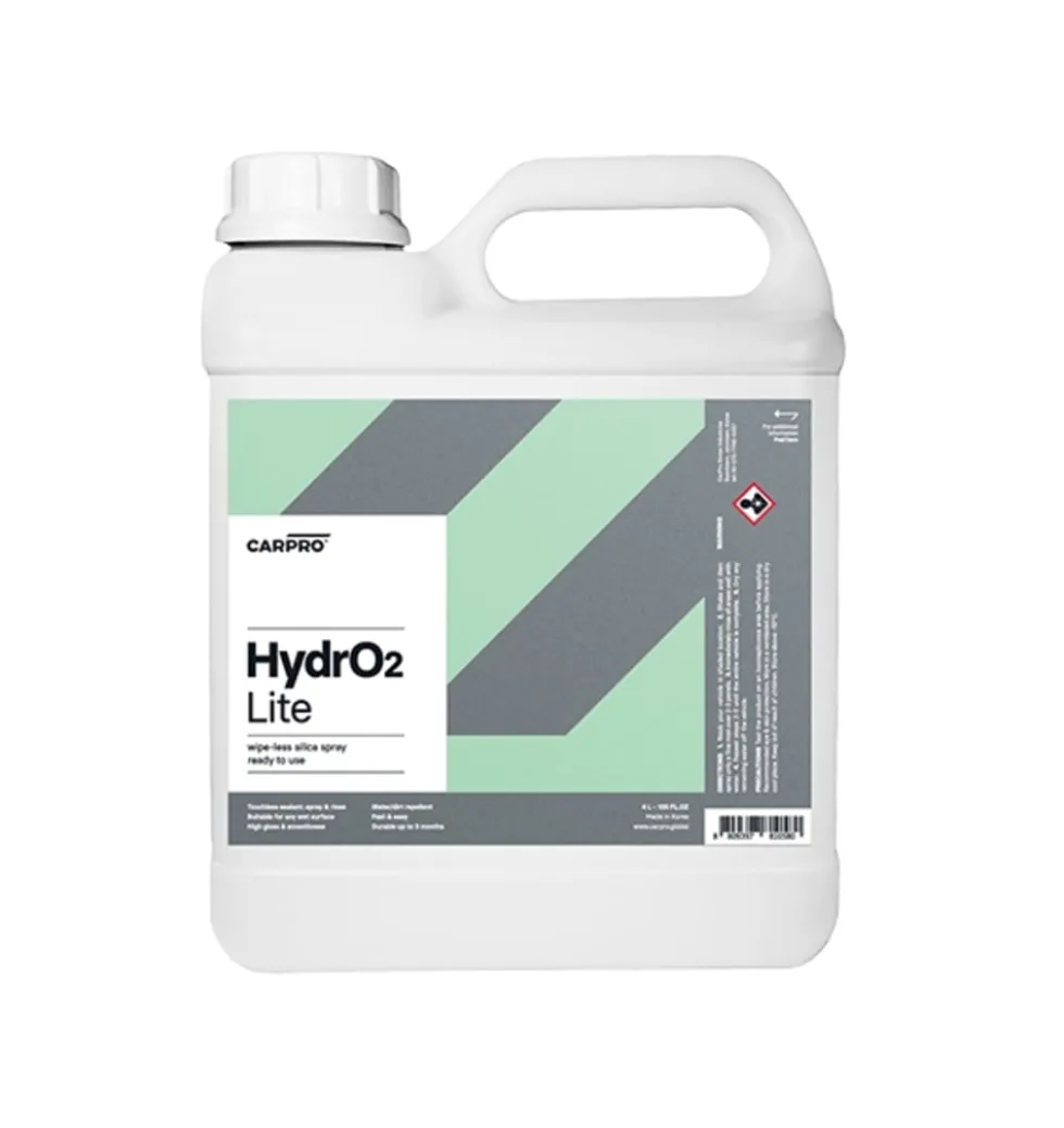 Sprayvoks HydrO2 LITESpray på, spyl av